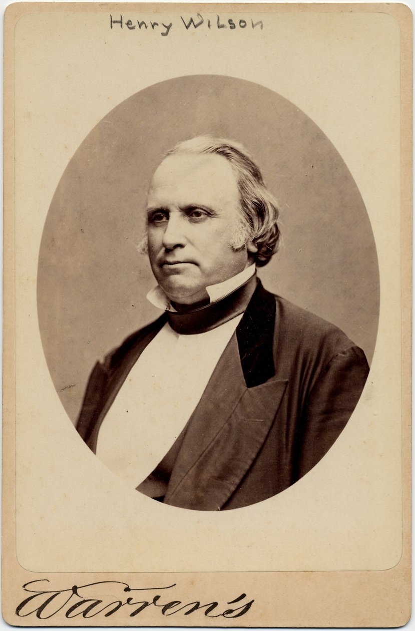Henry Wilson (1812-75), 18th Vice President of the USA by American Photographer