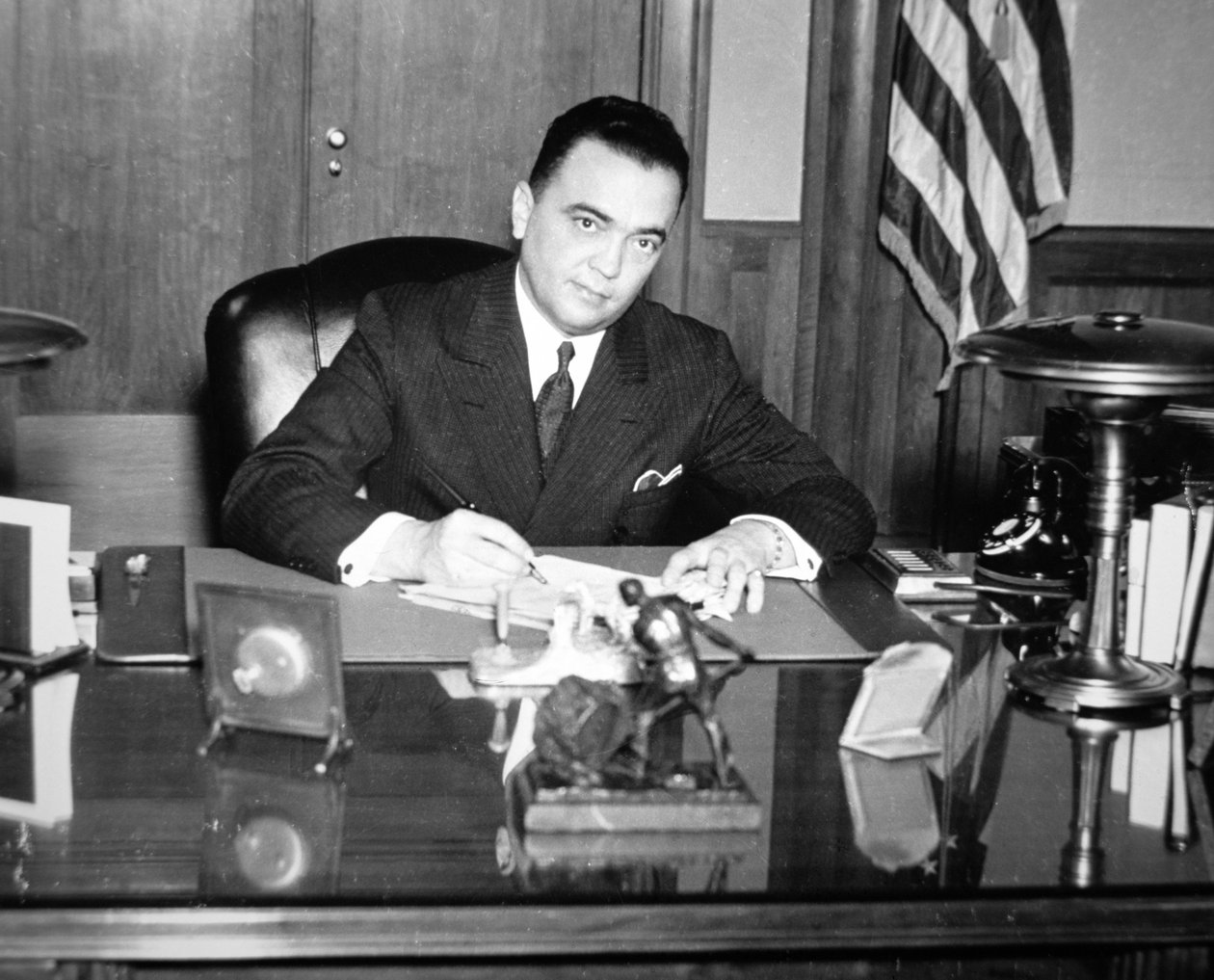 J. Edgar Hoover (1895-1972) 1935 by American Photographer