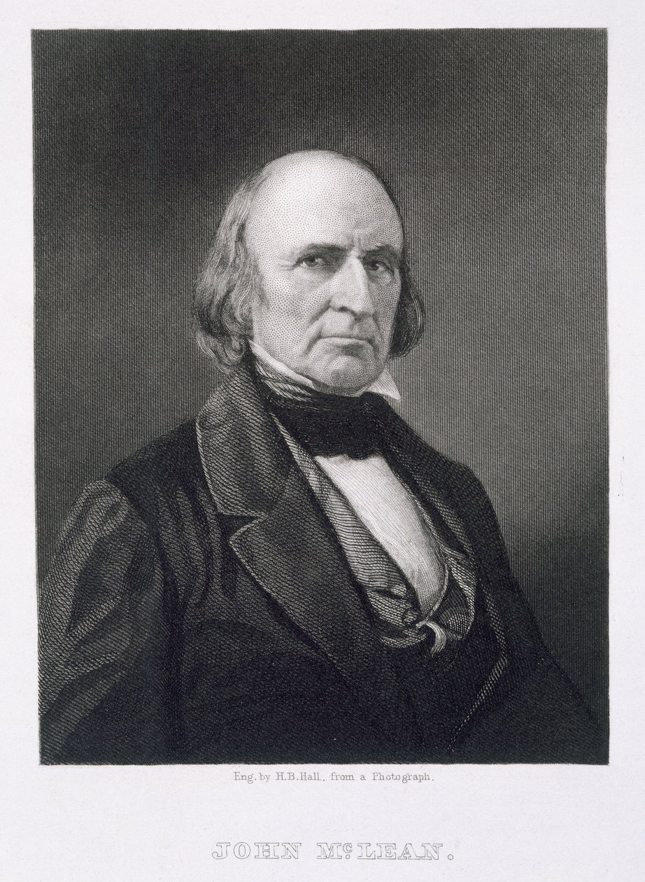 John McLean, engraved by Henry Bryan Hall after a photograph by American Photographer