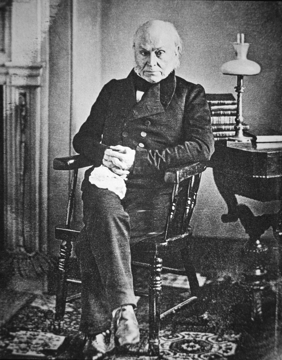 John Quincy Adams (1767-1848) 1847 by American Photographer