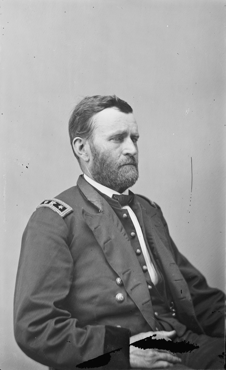Maj. Gen. Ulysses S. Grant, officer of the Federal Army by American Photographer