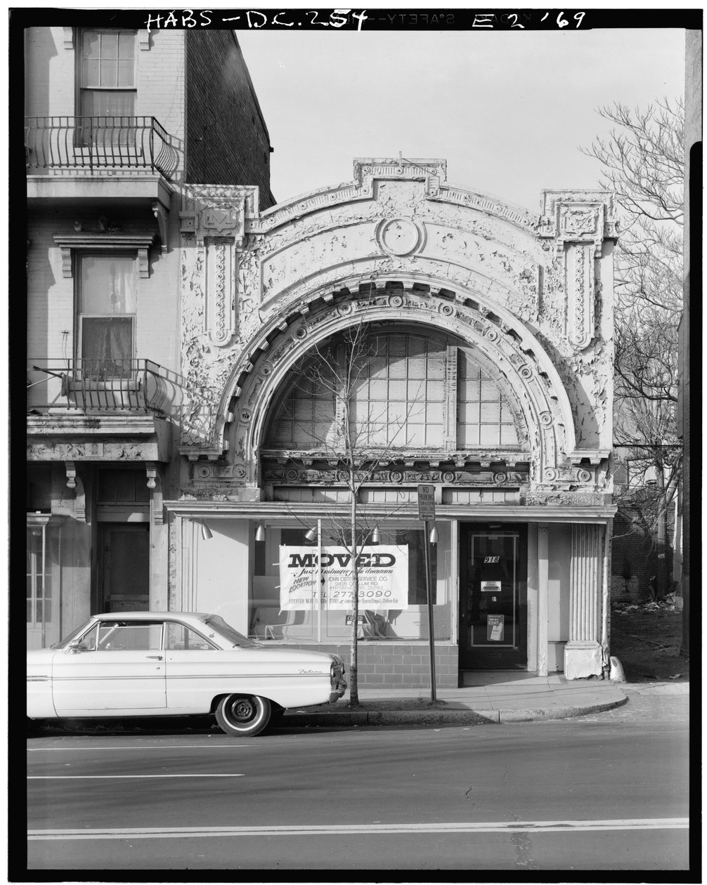 Mount Vernon Theatre, 918 Ninth Street Northwest, Washington, DC, 30th November 1969 by American Photographer