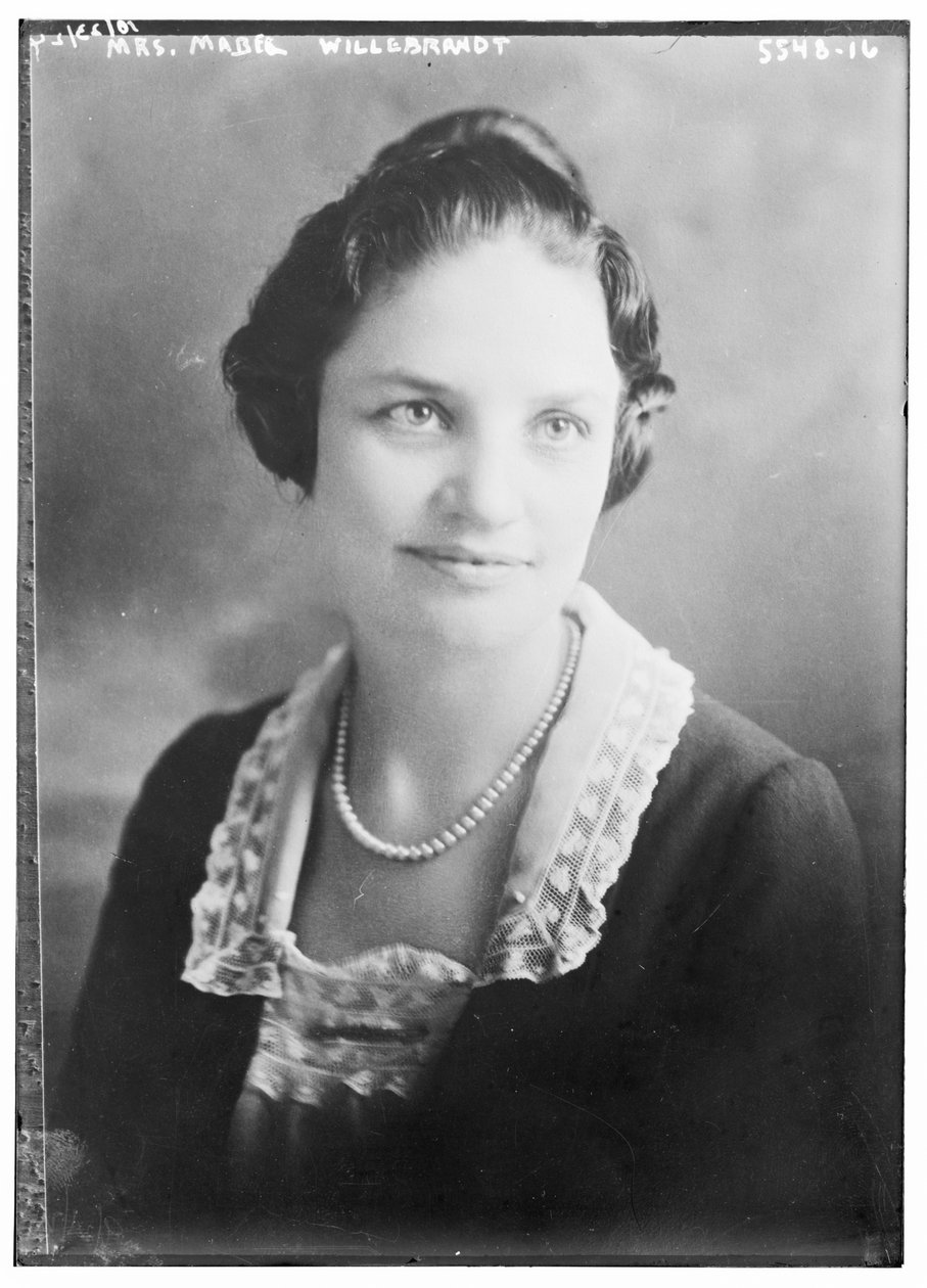 Mrs. Mabel Willebrandt, c.1920-25 by American Photographer