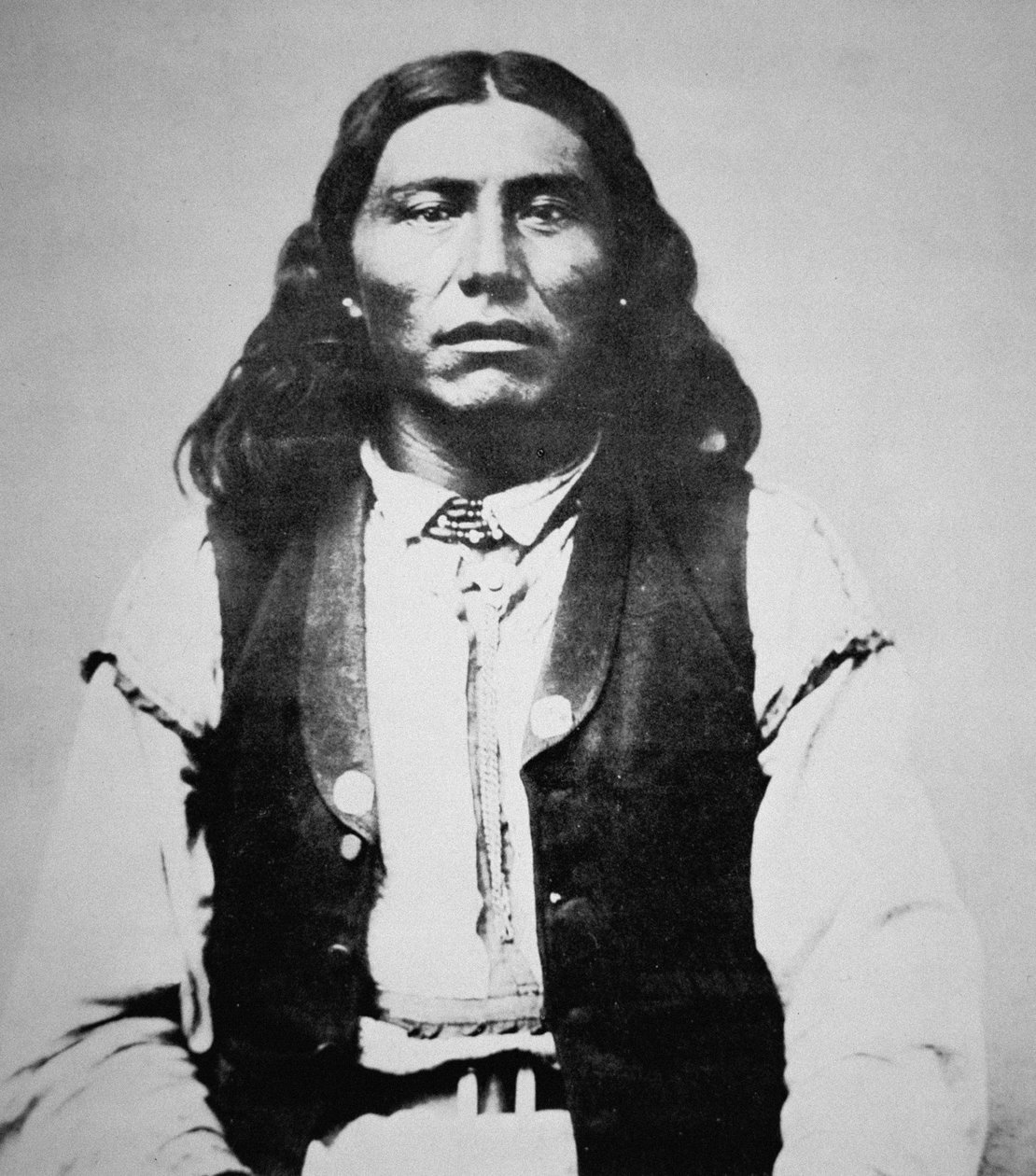 Naiche, Chief of the Chiricahua Apaches of Arizona by American Photographer