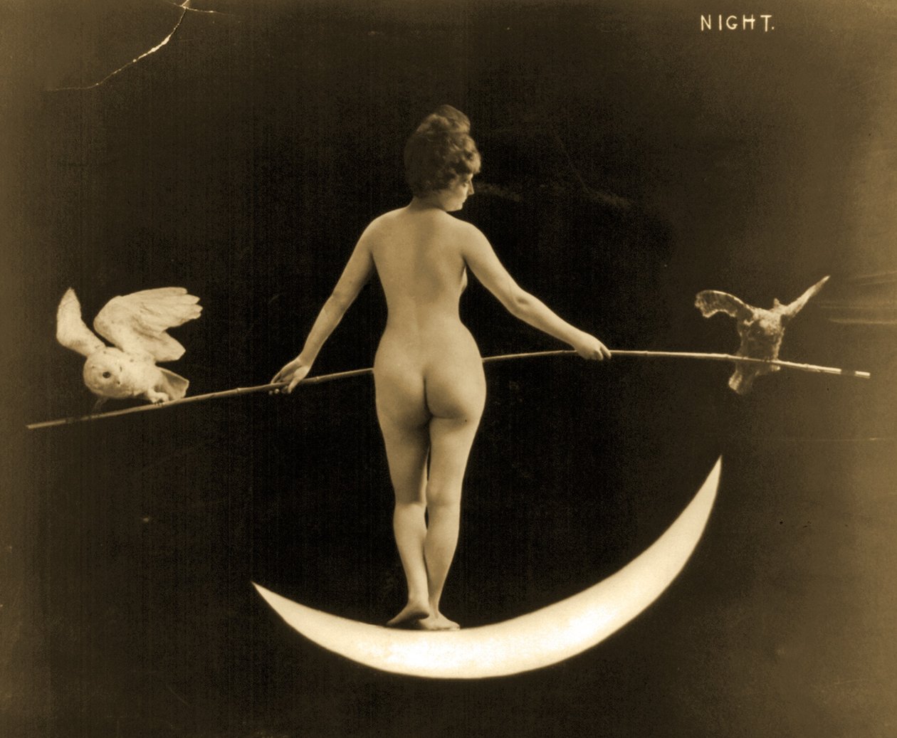 Night, c.1895 by American Photographer