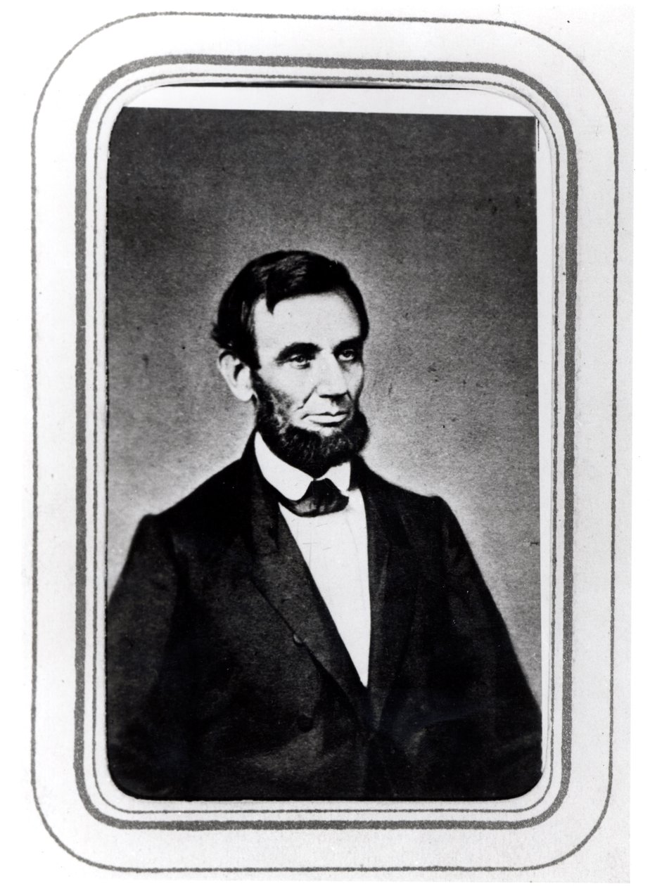 Portrait of Abraham Lincoln by American Photographer