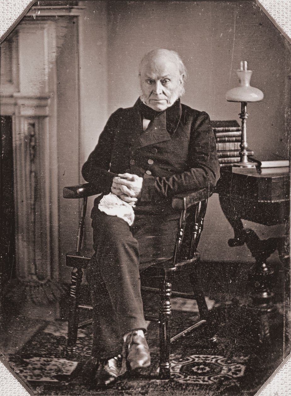 Portrait of John Quincy Adams (daguerreotype) by American Photographer