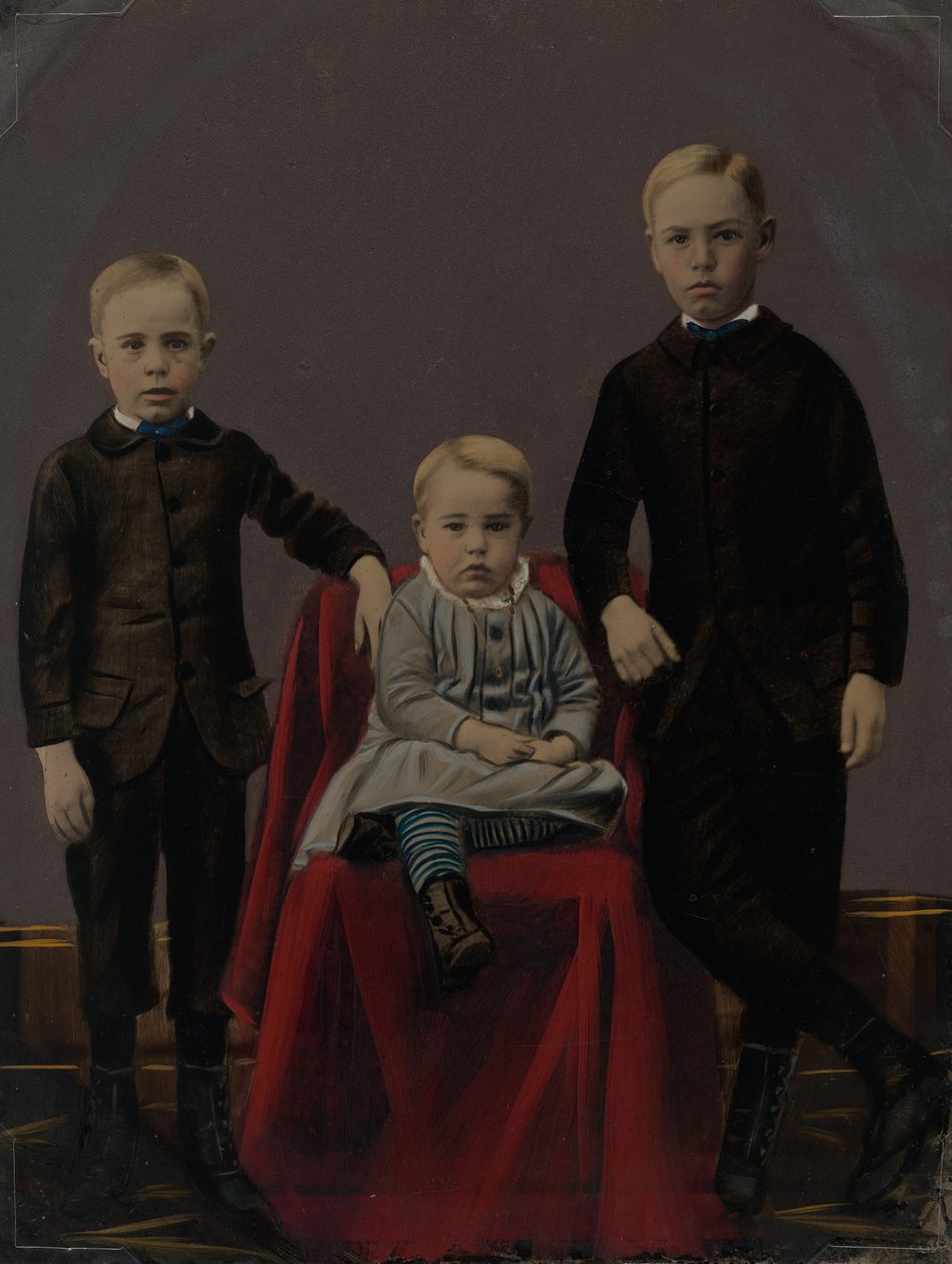 Portrait of Three Boys by American Photographer