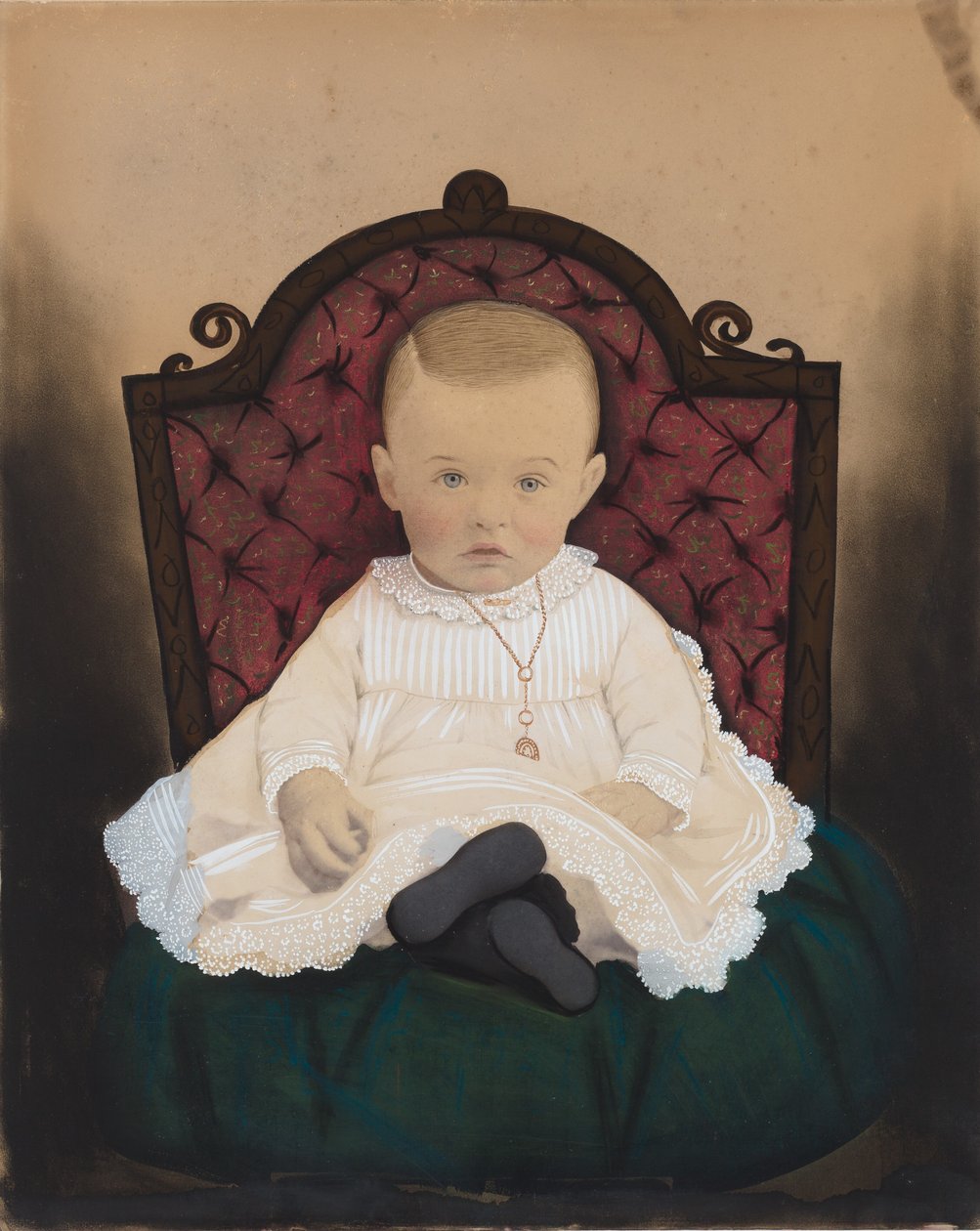 Portrait of a Baby, 1880s by American Photographer