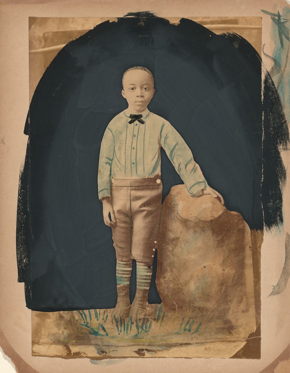 Portrait of a Boy, 1860s by American Photographer