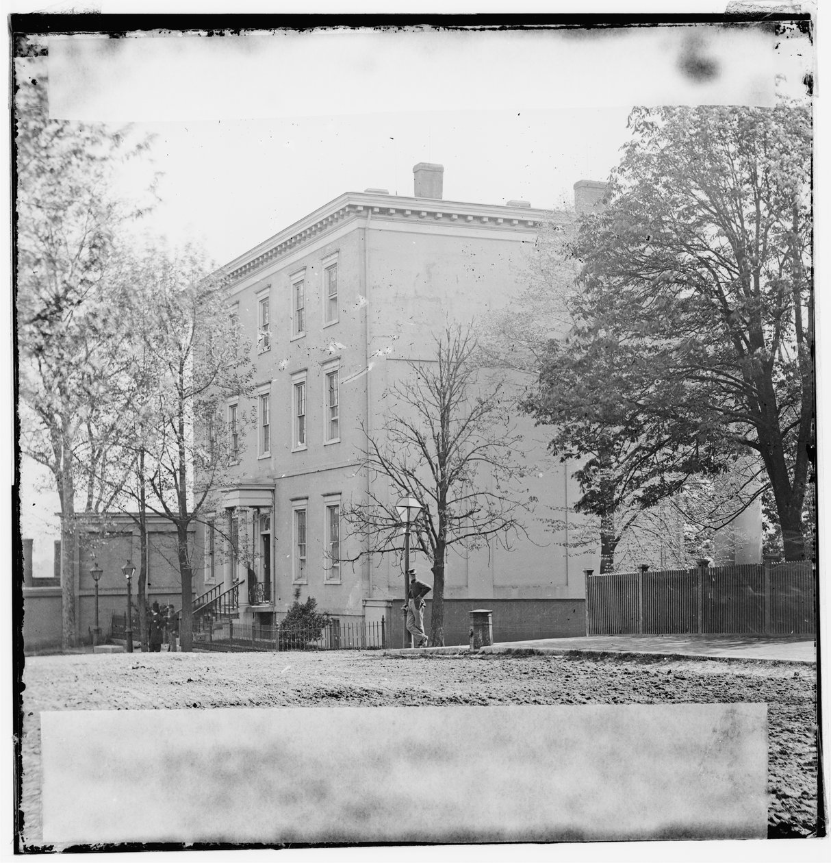 Residence of Jefferson Davis (1201 East Clay Street), Richmond, VA by American Photographer
