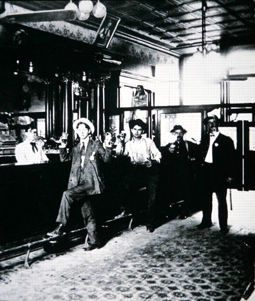 Typical western saloon by American Photographer
