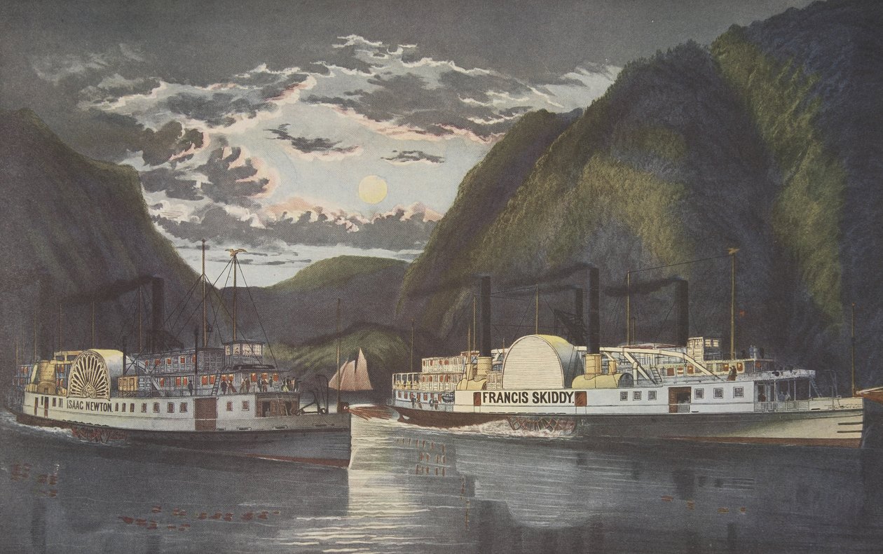 A Night on the Hudson - Through at Daylight by American School