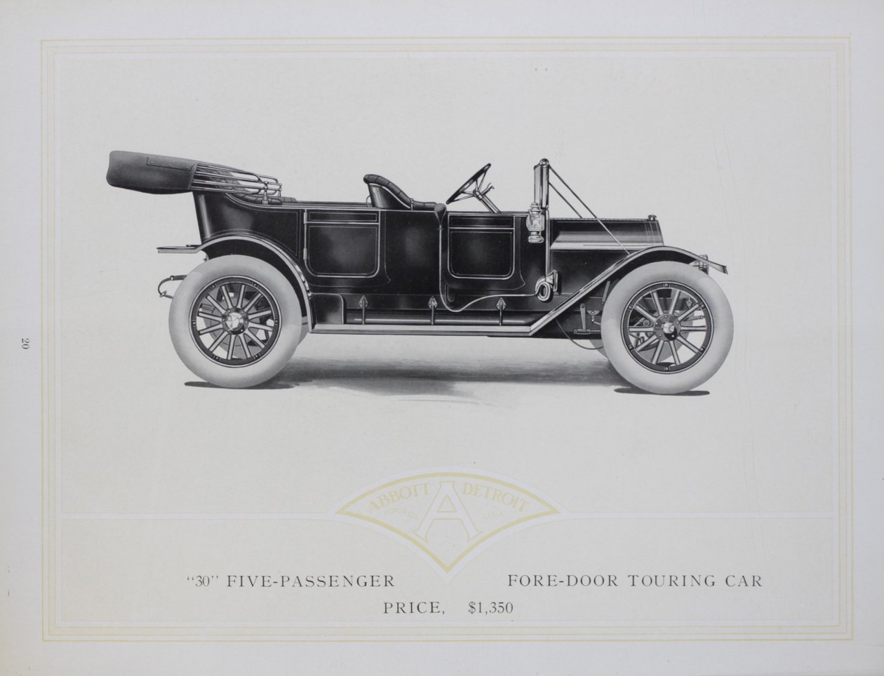 Abbott-Detroit Motor Cars, 1911 by American School