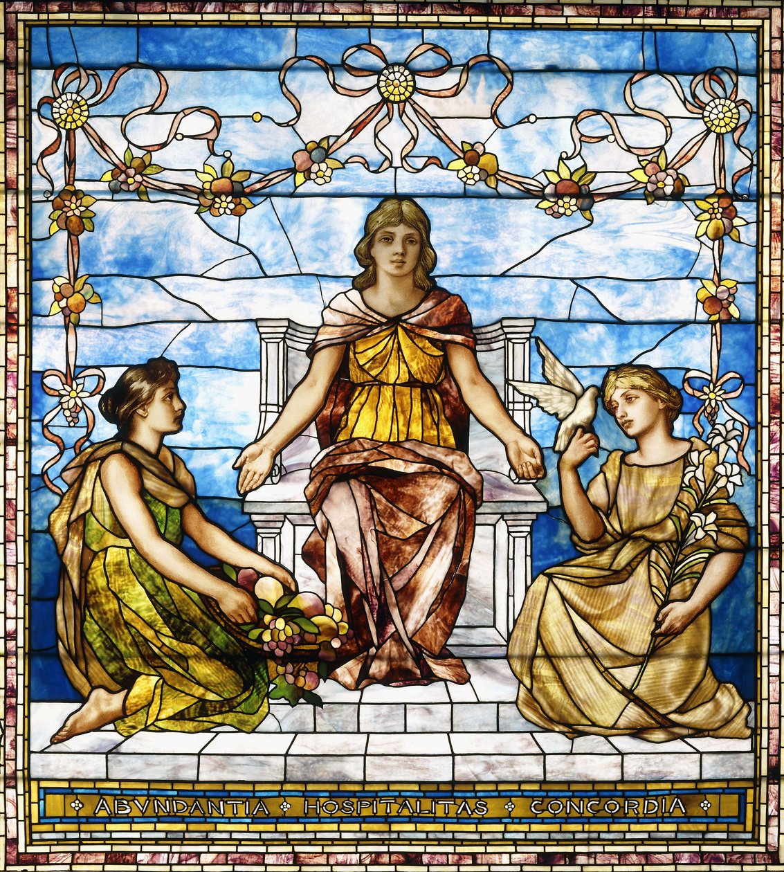 Abundantia, Hospitalitas, Concordia by American School