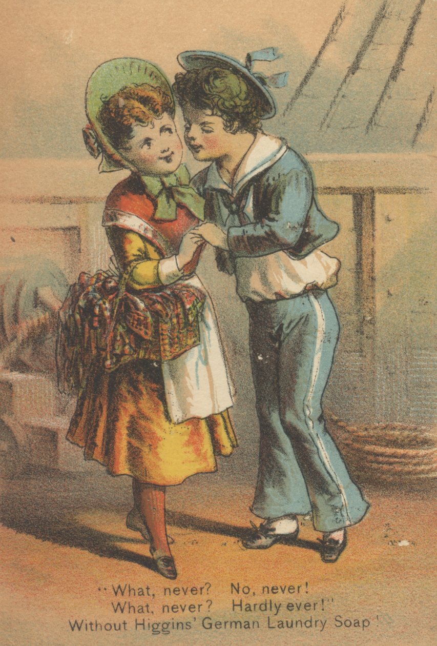 Advertisement for Higgins German Laundry Soap, c.1880 by American School