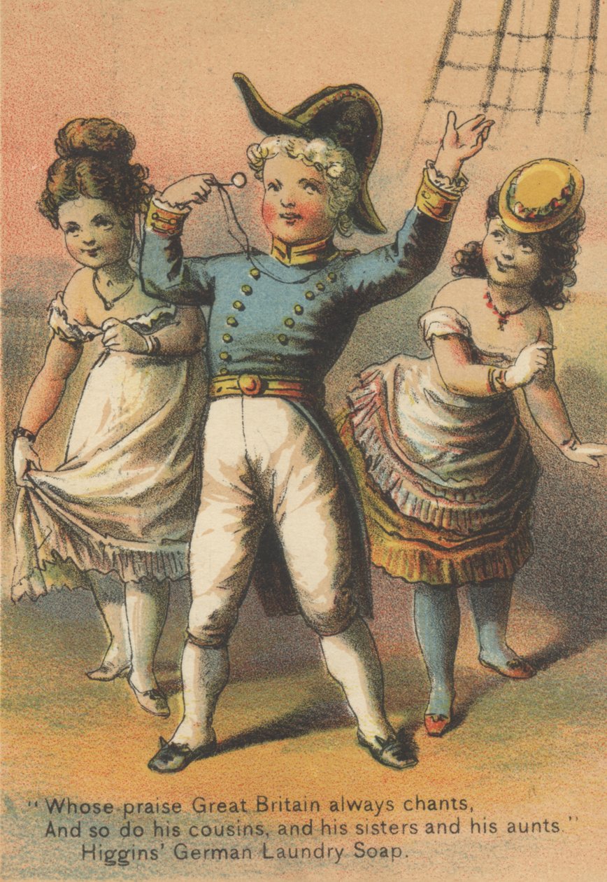Advertisement for Higgins German Laundry Soap, c.1880 by American School