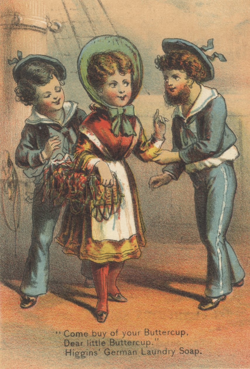 Advertisement for Higgins German Laundry Soap, c.1880 by American School