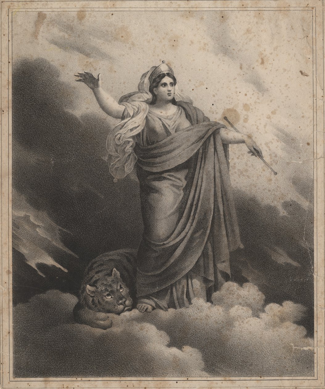Allegorical Figure by American School