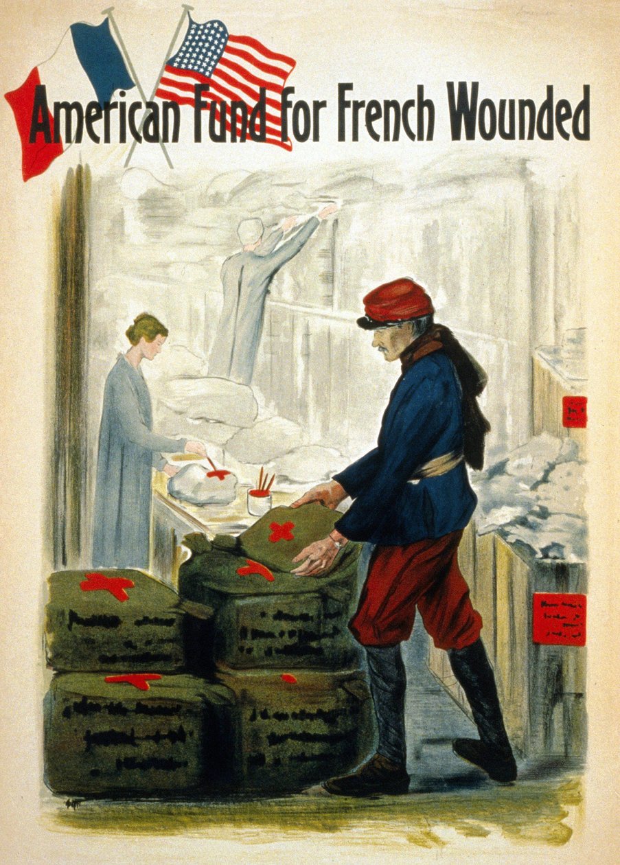 American Funds for the French War Wounded - ca. 1917 by American School