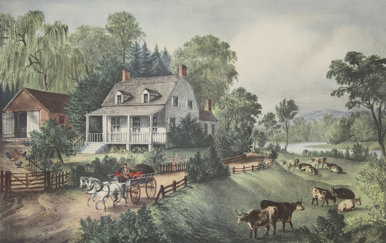 American Homestead - Summer by American School