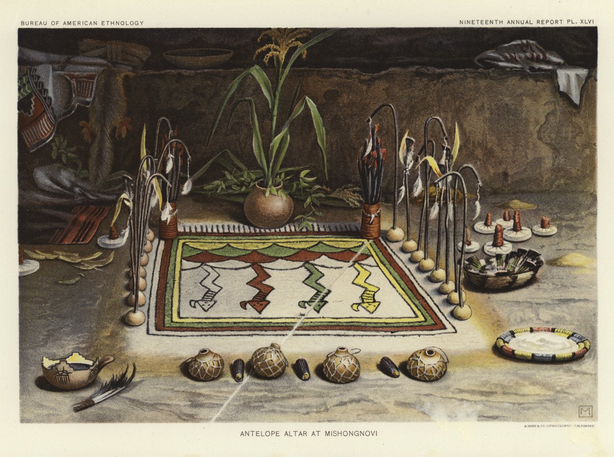 Antelope Altar at Mishongnovi by American School