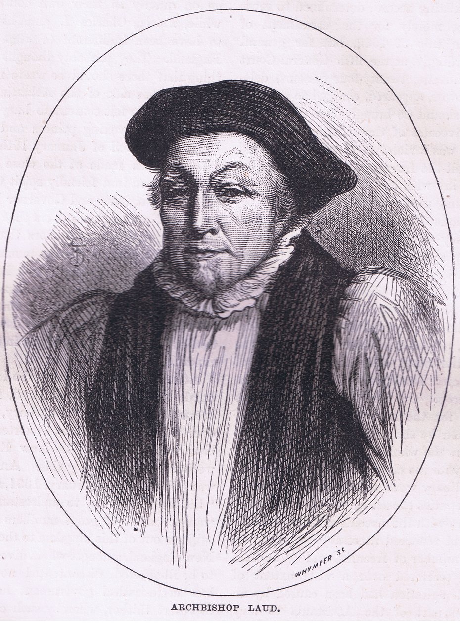 Archbishop Laud, illustration from Cassell