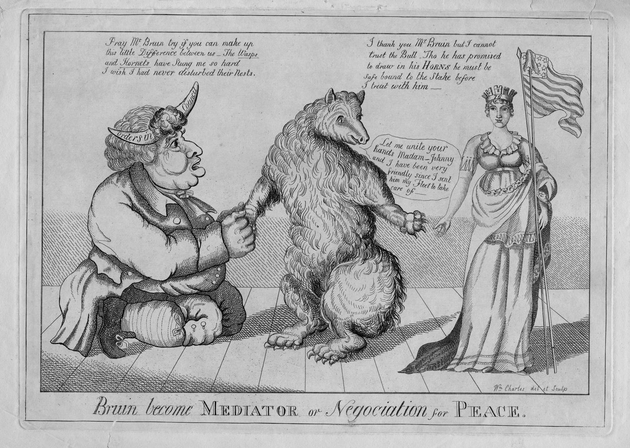 Bruin become mediator or negotiation for peace by American School