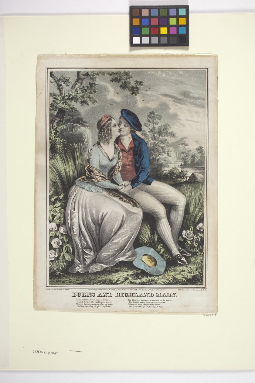 Burns And Highland Mary by American School