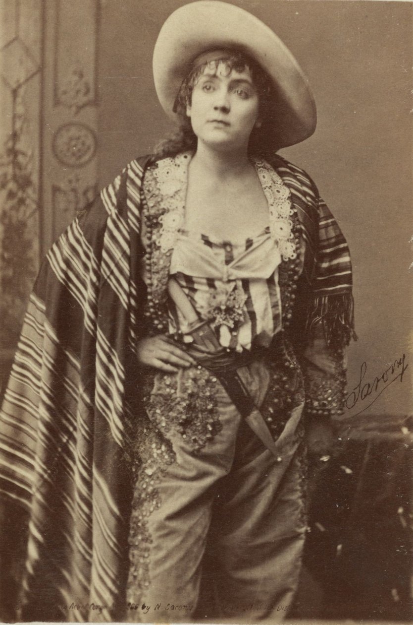 Cabinet Card Image of Actor Adah Isaacs Menken by American School