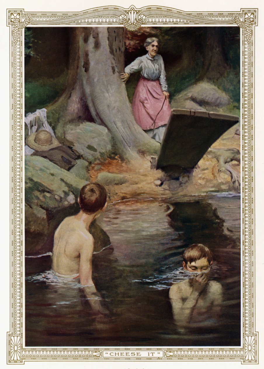 Cheese It, Boys Swimming by American School