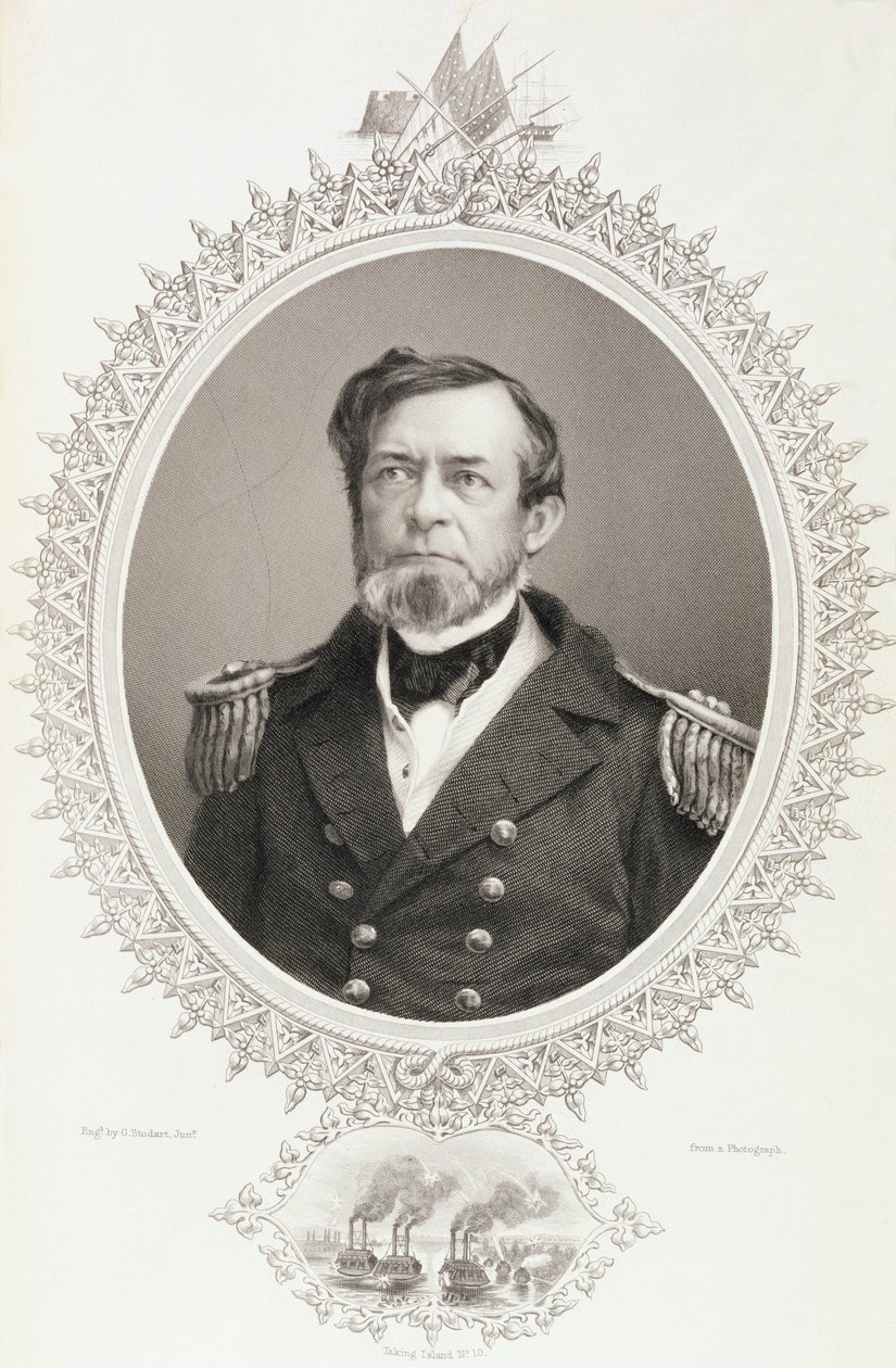 Commodore Andrew Hull Foote, from 