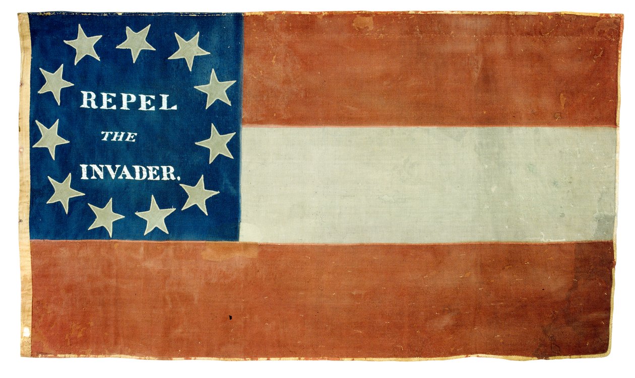 Confederate National Flag by American School