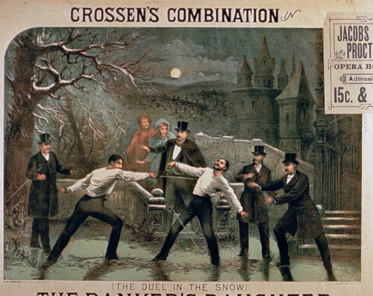 Duel in the Snow, Poster for The Banker
