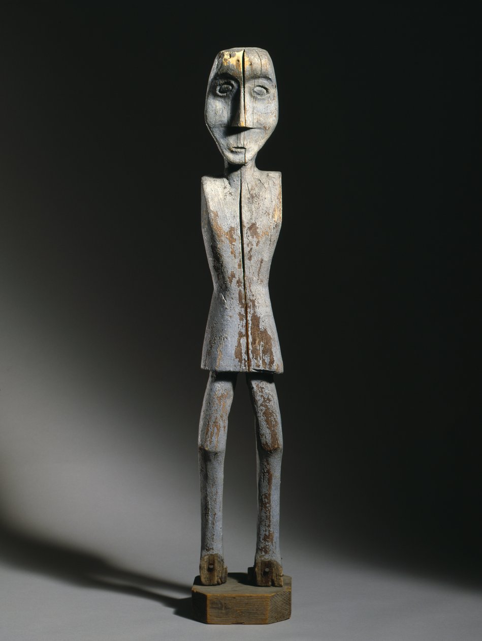 Effigy figure, Chippewa, late 19th century by American School