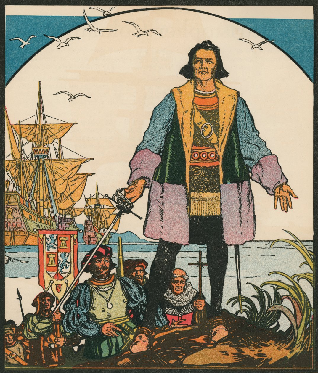Explorers: Christopher Columbus in the New World by American School