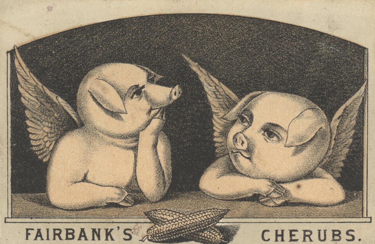 Fairbanks Cherubs, Advertisement for Fairbank Lard, c.1880 by American School