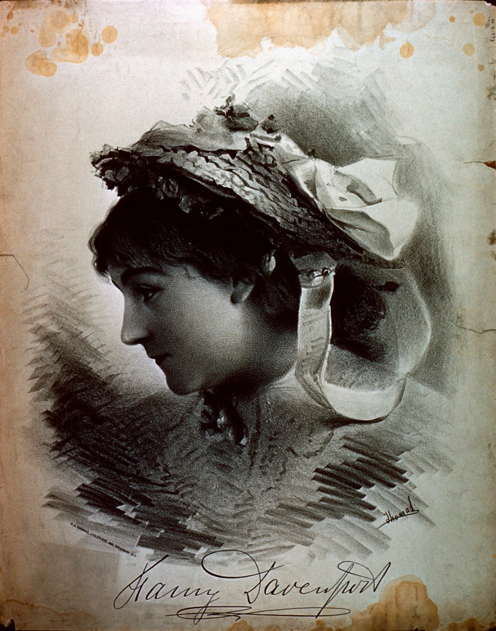 Fanny Davenport by American School