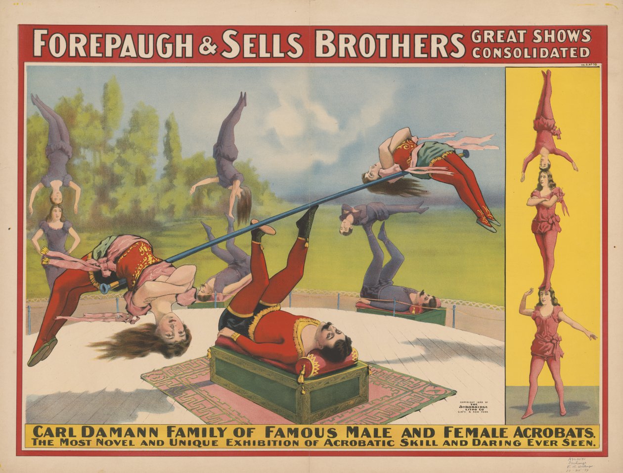Forepaugh & Sells Brothers Great Shows Consolidated (1899) by American School
