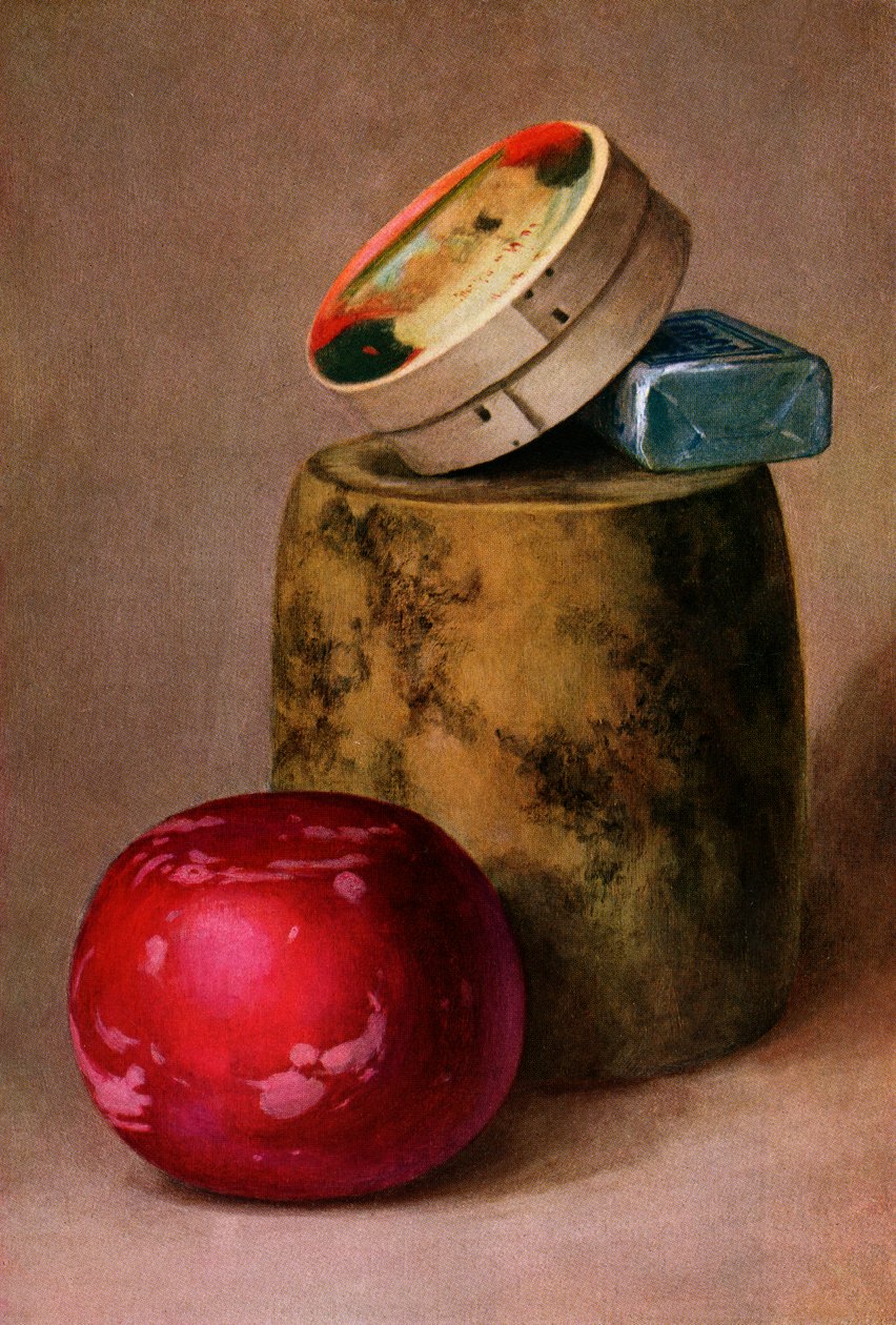 Four Types of European Cheeses by American School