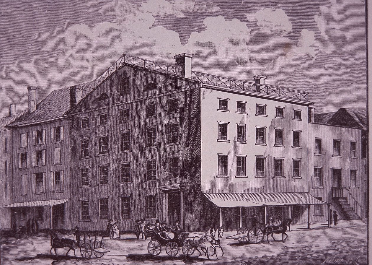 Fraunces Tavern, New York City by American School