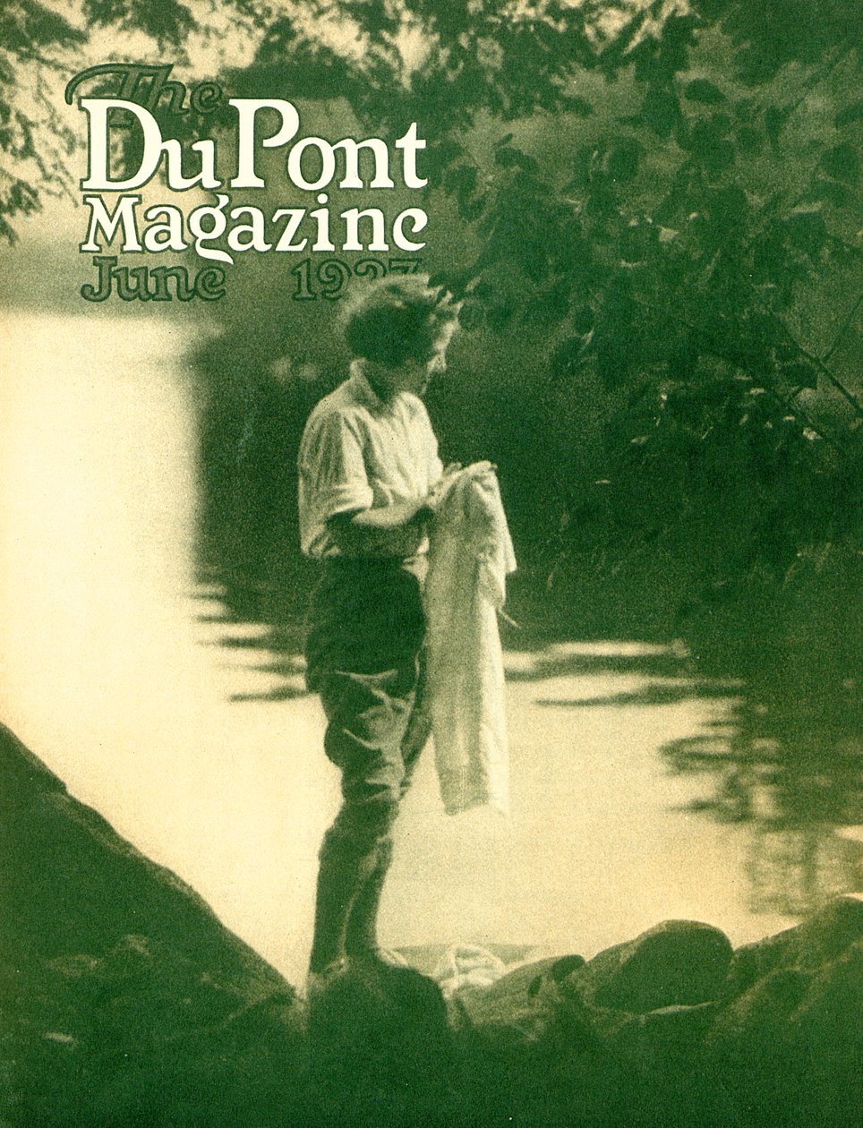 Front Cover of the DuPont Magazine by American School