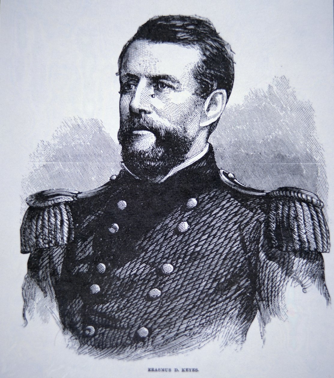 General Erasmus Keyes (1810-95) by American School