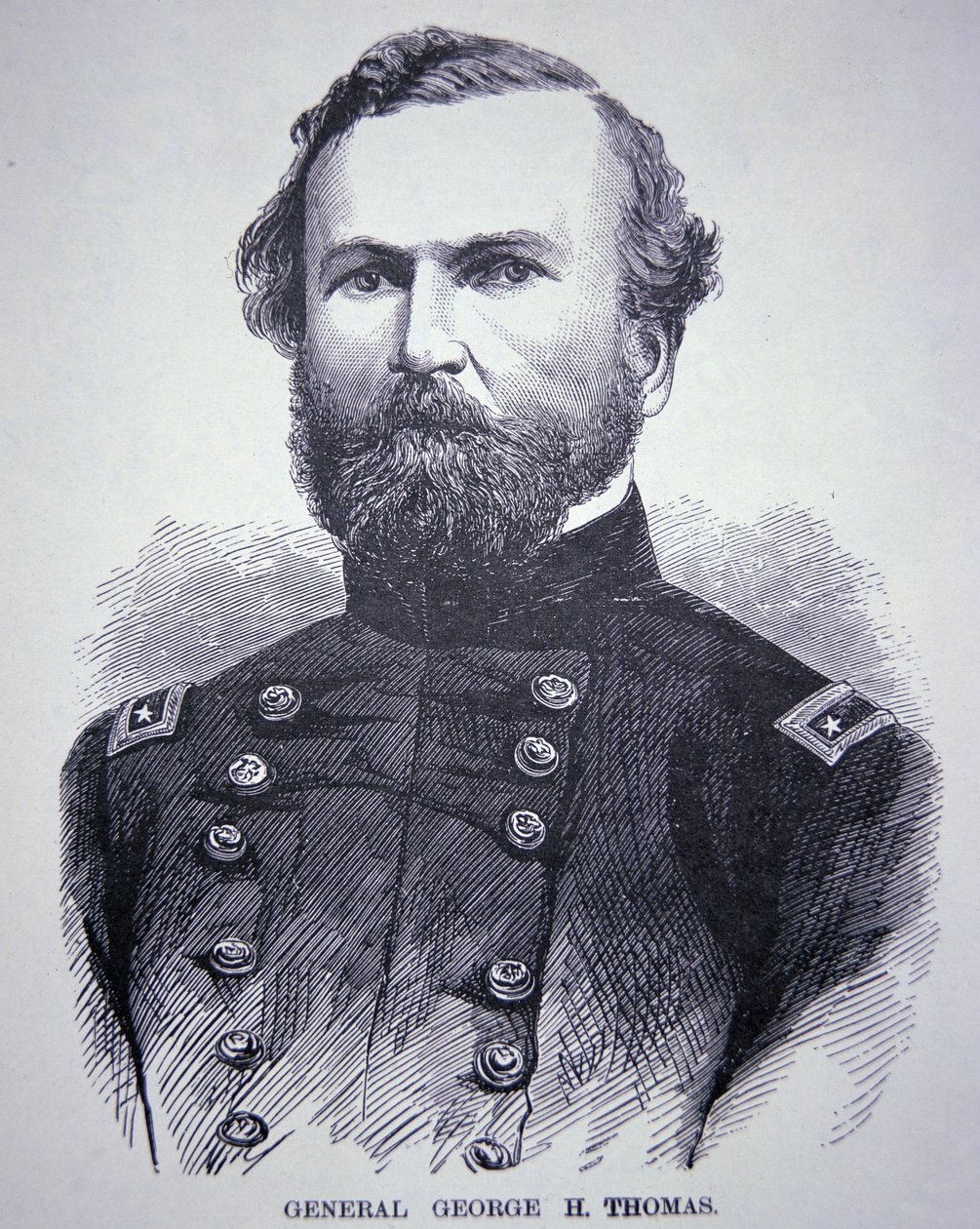 General George H. Thomas (1816-70) by American School