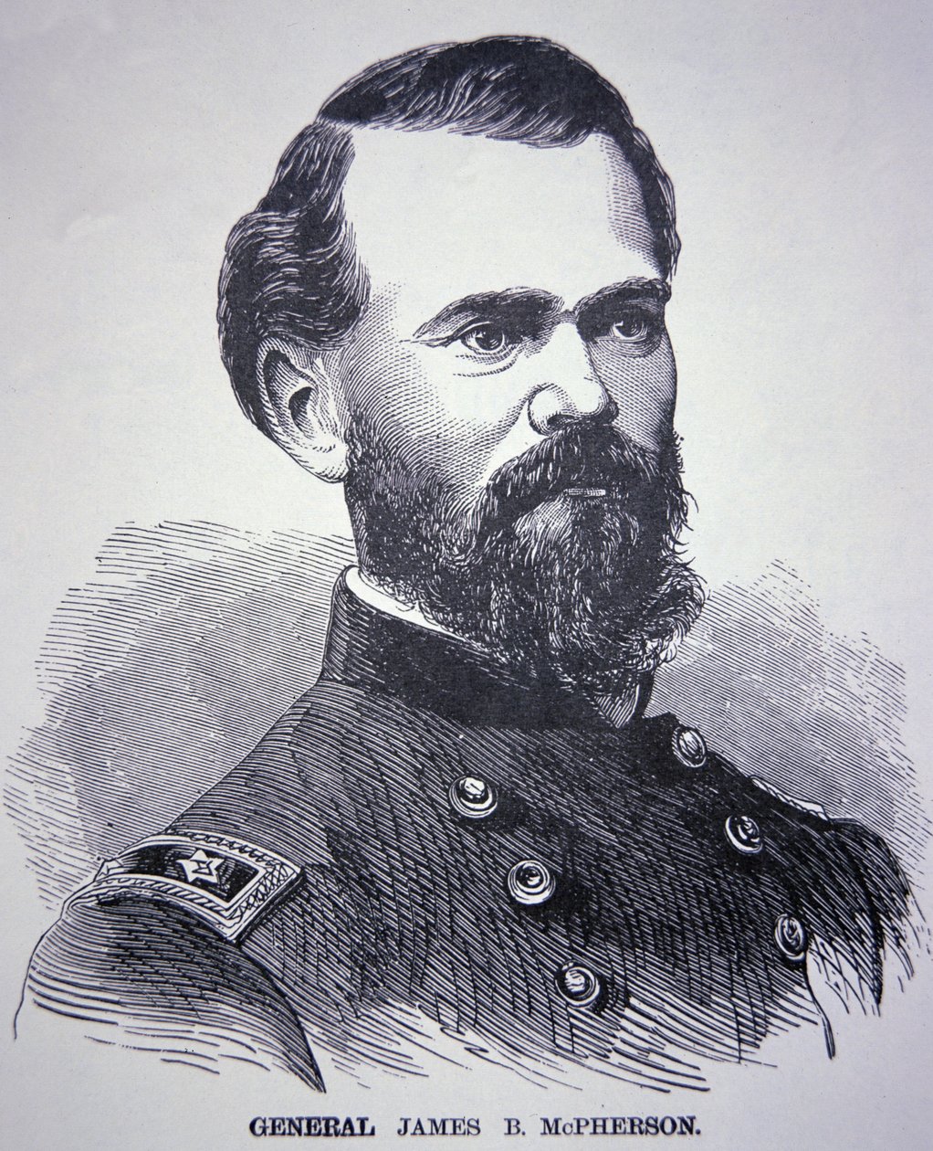 General James Birdseye McPherson by American School