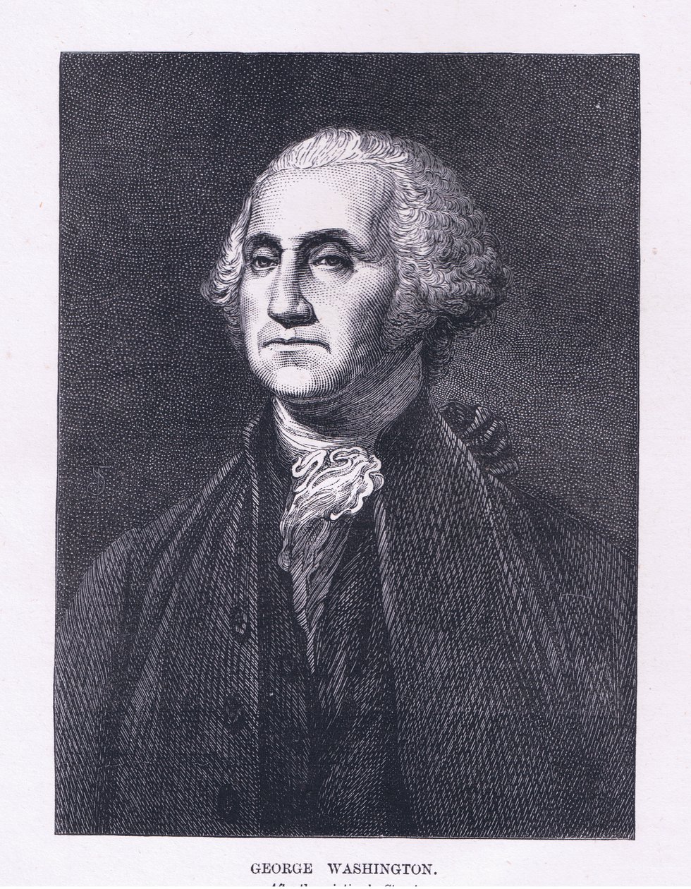 George Washington, illustration from Cassell's History of the United States