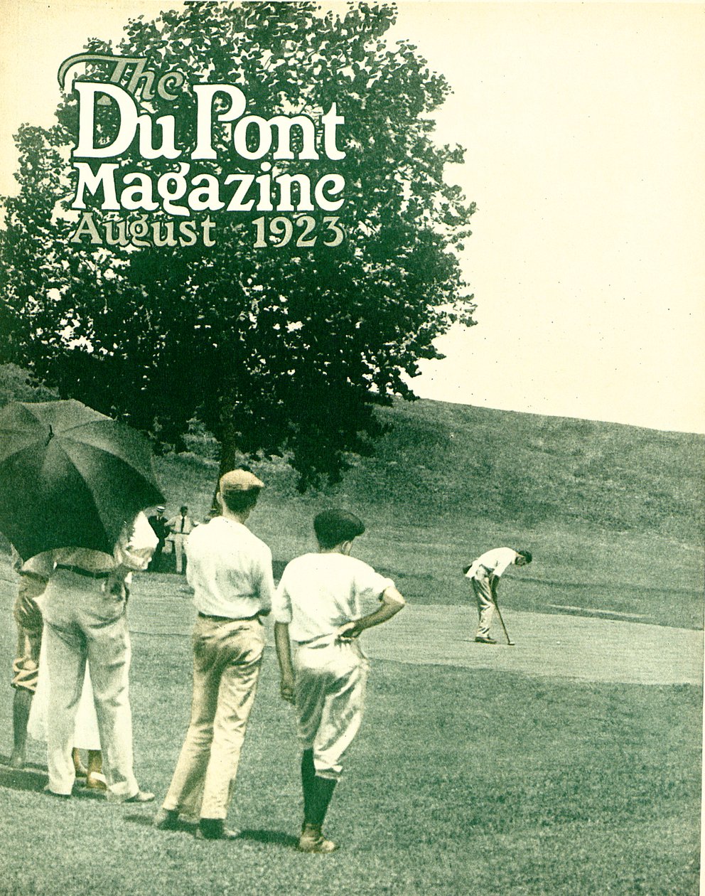 Golfing by American School