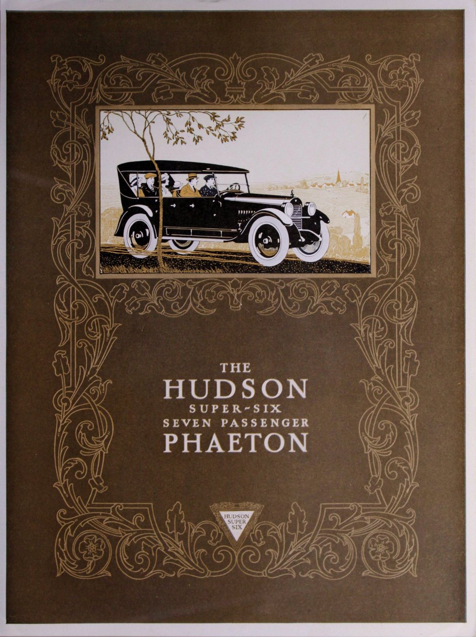 Hudson Super-Six Seven Passenger Phaeton, 1923 by American School