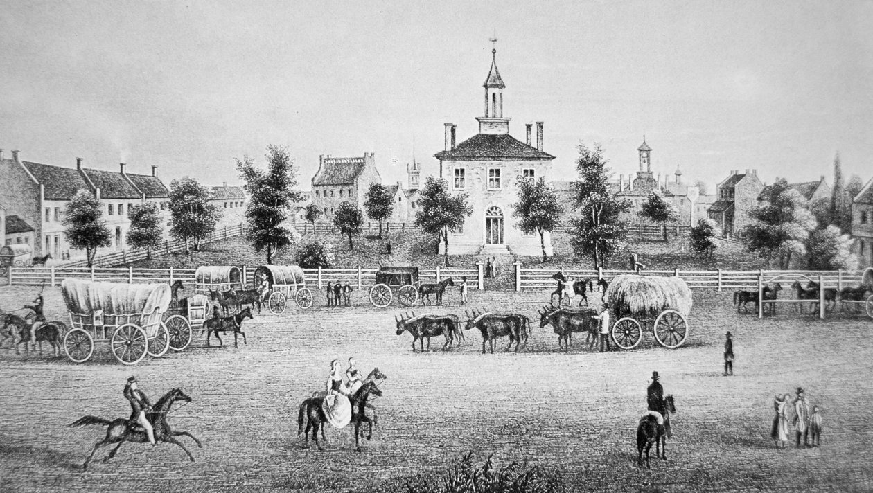 Independence, Missouri, c.1850 by American School