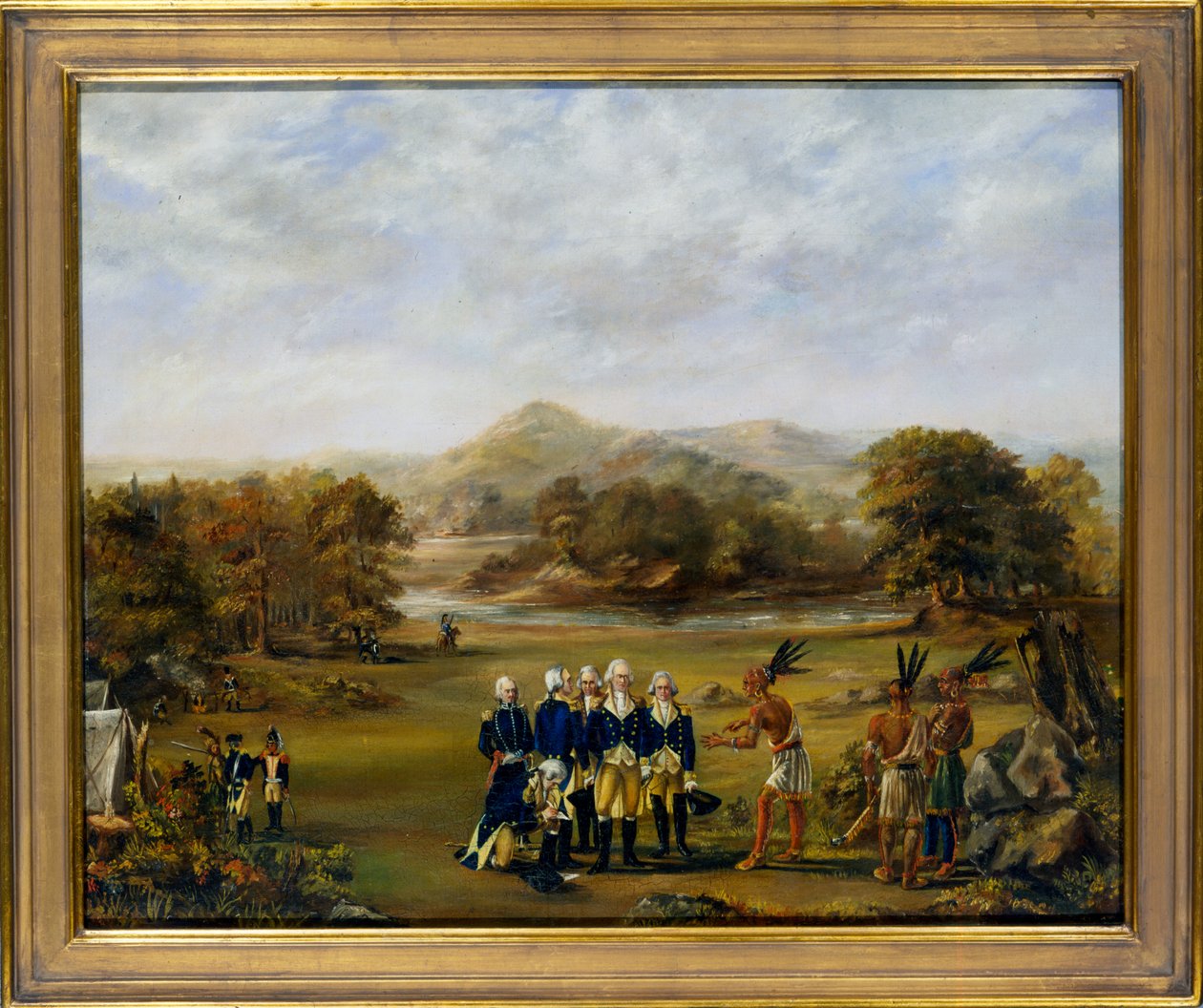 Indian Treaty of Greenville by American School